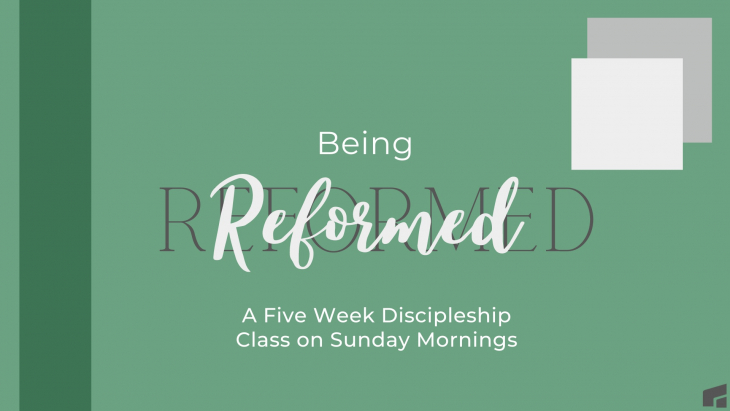 Being Reformed Series Graphic